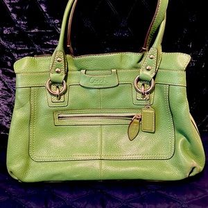Coach Penelope Pebbled Leather Shoulder Bag